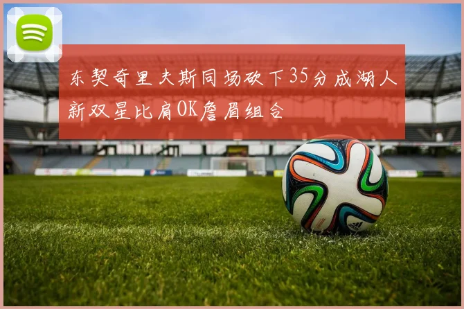 东契奇里夫斯同场砍下35分成湖人新双星比肩OK詹眉组合