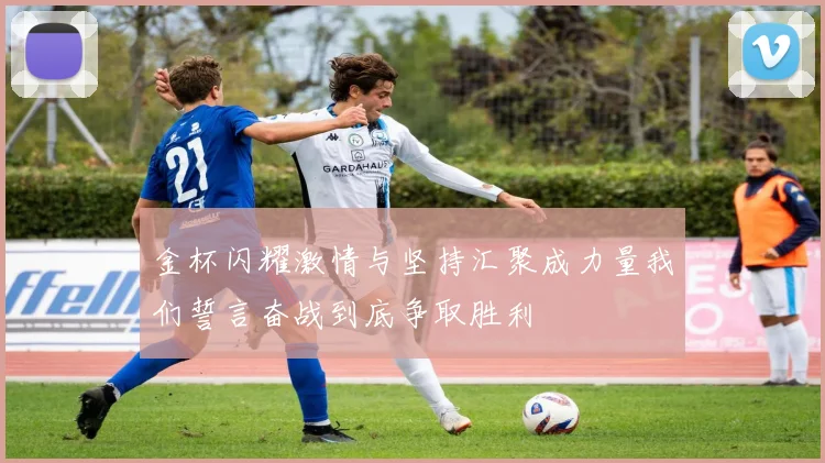 金杯闪耀激情与坚持汇聚成力量我们誓言奋战到底争取胜利