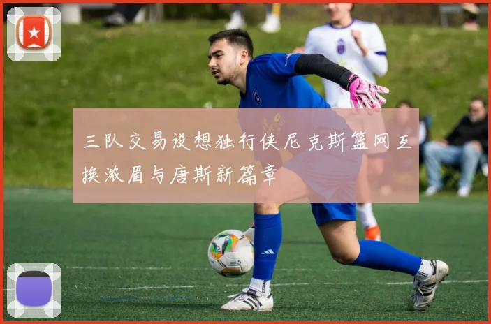 三队交易设想独行侠尼克斯篮网互换浓眉与唐斯新篇章